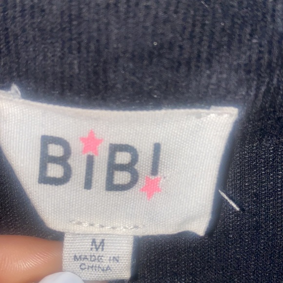 Super cute women’s black studded corduroy Shacket! Size medium, worn once! - Picture 2 of 5